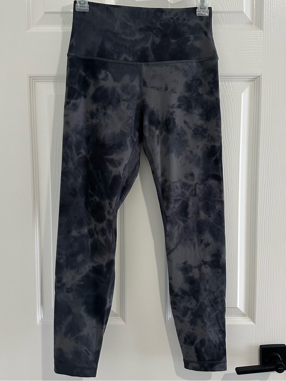 Lululemon Align High-Rise Pant 25” Diamond Dye Pitch Grey Graphite Grey Size 6